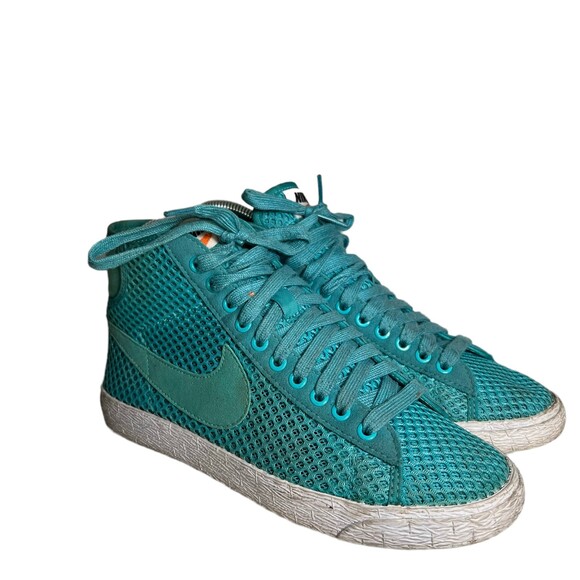 Nike 579956-300 Women's Blazer Mid Mesh Sport Turquoise Size 6 - Picture 6 of 8